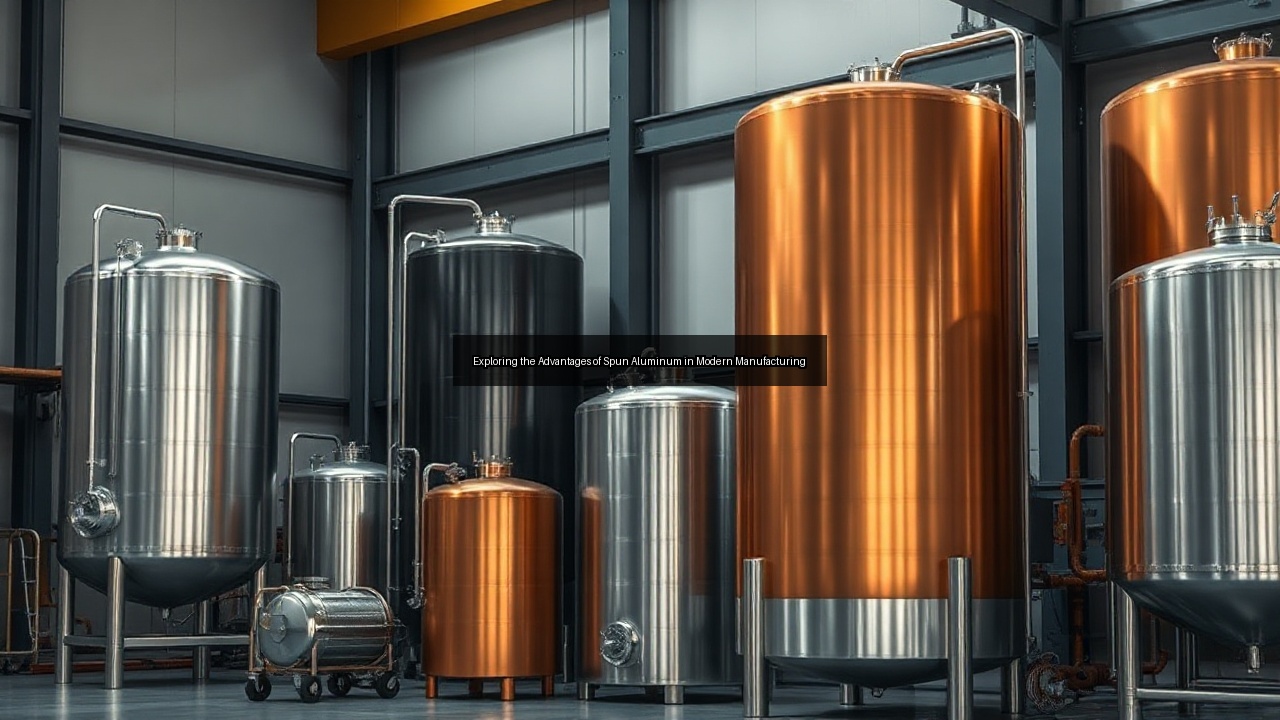 spin forming aluminum metal spun tanks spun aluminum lightweight